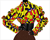 RUFFLES  TOP AFRICAN
