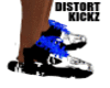 DISTORT KICKz  Blue Shoe