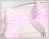 R. E. hair bow pink II