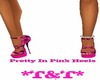 *T&T* Pretty InPink Shoe