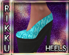 [R] aqua tri heels