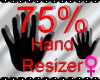 *M* Hand Scaler 75%