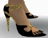 SM GOTH GOLDEN SHOES