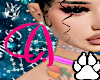 Big Hot Pink Hoops