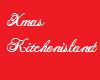 Christmas Kitchenisland