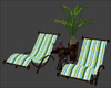 Tropical Lounger Chairs