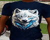 LONE WOLF BLUE TEE