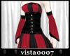 [V7] Red&B Fairy Dress