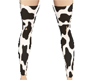 Cow Print Stockings