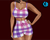 Pink Purple PJs Plaid F