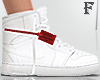 white high shoes F
