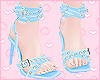 🤍Zoey Blue Heels