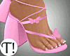 T! Butterfly Heels Pink