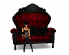 dark victorian couch