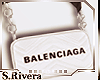 SR* White Balenciaga bag