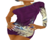 ~RK~ Purp Peacock dress