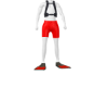 Red scuba suit M185