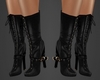 Black Gold Sexy Boots