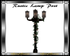 Rustic Lamp Post