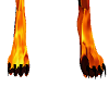 animated fire paws