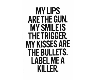 label me a KILLER|Cutout