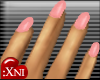 :Xni Dainty Pink Nails