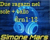 Due ragazzi nel sole