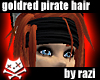Gold Red Pirate Hair!