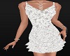 White sparkle dress