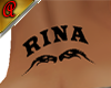 Rina Tatoo Back