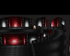 red n black throne room