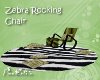 Zebra Rocking Chair