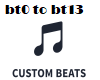 14 custom beats (FX)