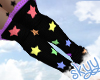 Neon Star Socks