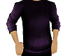 Purple & Black Sweater