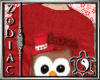 Valentines Owl Red M