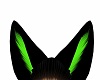 SL Green Fur Ears