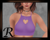 Flirty Crop Purple