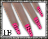 !DB Striped Nails Pink