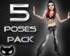 [SIN]5 Poses Pack|SS1-5