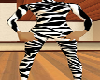 Zebra Jester Bodysuit