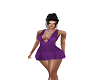 Purple Short Dress