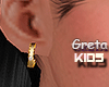 Kids★ Gold Earrings