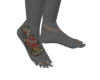 Pretty White Toes+Tats