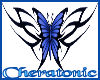 Blue Butterfly Tatt