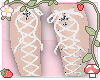 [De] Doll Ribbon Wht