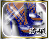 [SB1]Blue Sequin Shoes