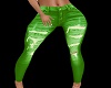 Ripped Green Jeans RL