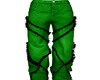 Green Jeans Distressed
