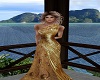 Luna Classy Gold Gown
